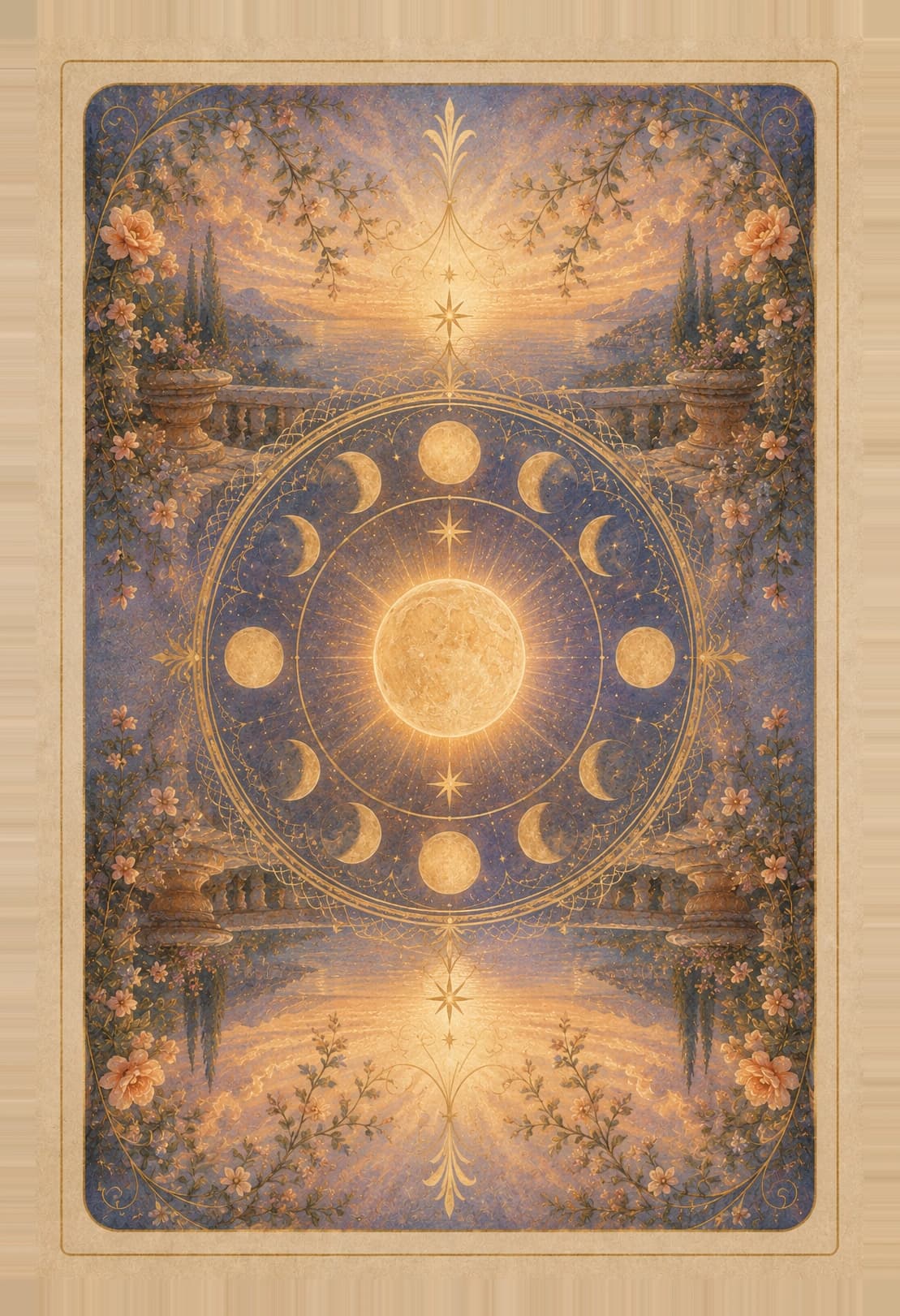 The Golden Oracle card back